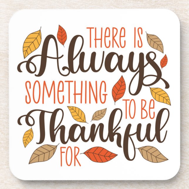 Dessous-de-verre Toujours Quelque Chose À Remercier Pour (Devant)