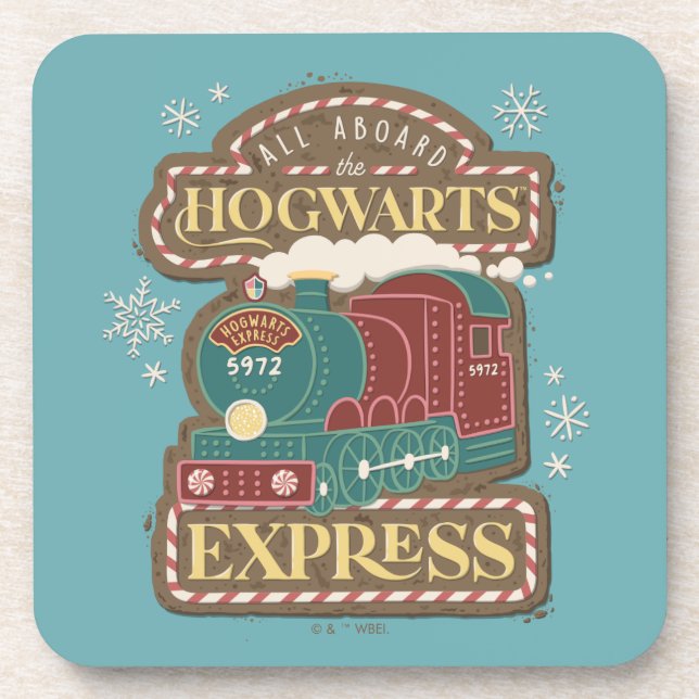 Dessous-de-verre Tous à bord de HOGWARTS™ Express Noël Cookie (Devant)