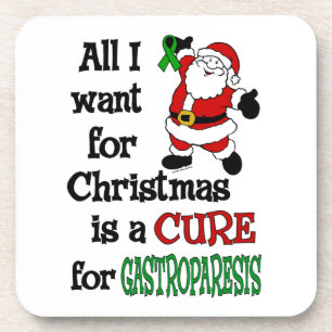 Dessous-de-verre Tout Ce Que Je Veux Pour Noël...Gastroparesis