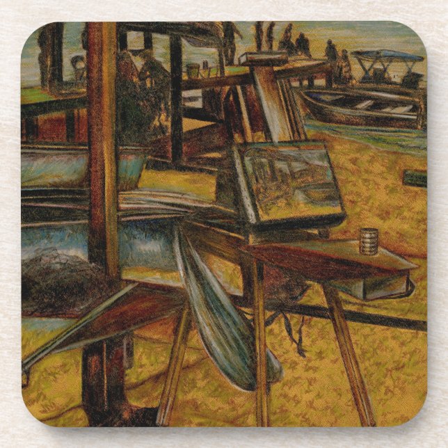 Dessous-de-verre Toutes les grandes peintures commencent avec une s (Devant)