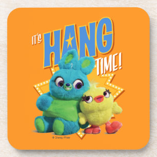 Dessous-de-verre Toy Story 4   Bunny & Ducky "It's Hang Time"