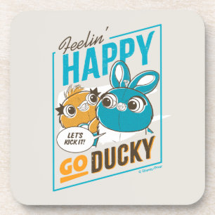 Dessous-de-verre Toy Story 4   Feelin' Happy Go Ducky