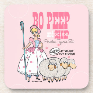 Dessous-de-verre Toy Story 4   Retro Bo Peep Ensemble de puces