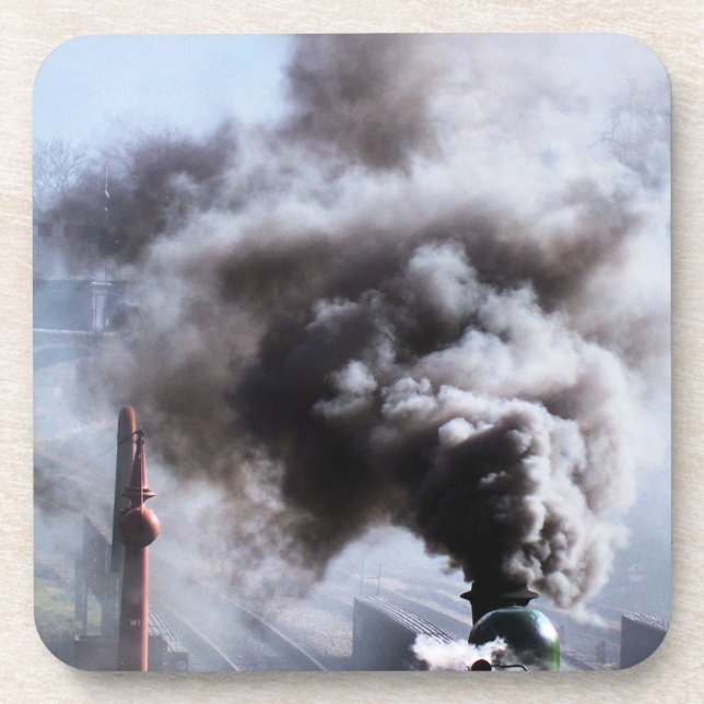 DESSOUS-DE-VERRE TRAINS À VAPEUR (Devant)