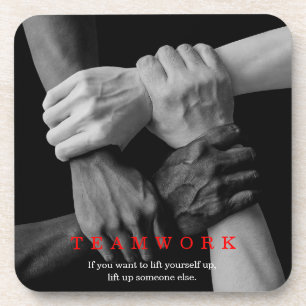 Dessous-de-verre Travail D'Équipe Motivation Inspiration Citation M