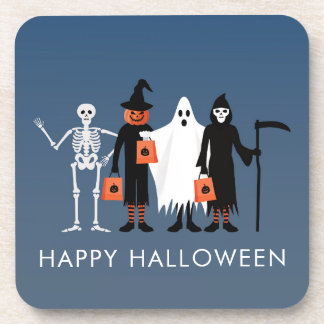 Dessous-de-verre Trick or Treaters Halloween