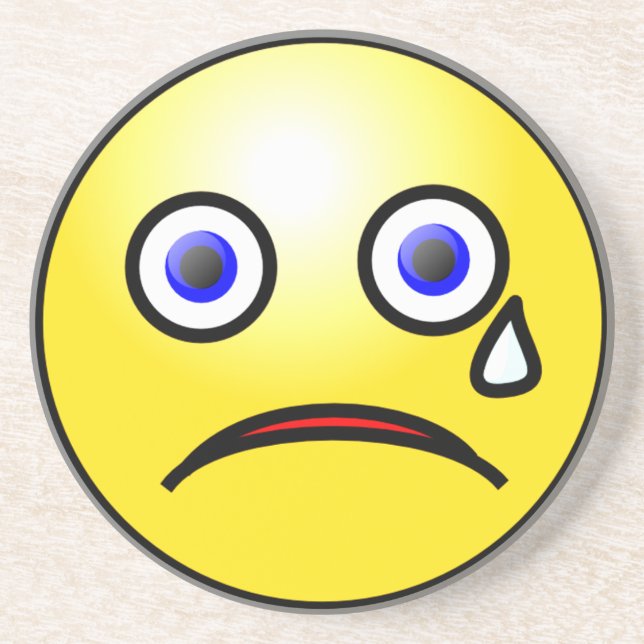 Dessous de verre Triste (Devant)