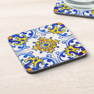 Dessous-de-verre Tuile d'azulejo portugaise traditionnelle