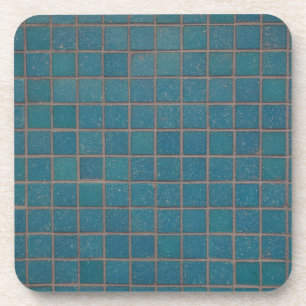 Dessous-de-verre tuiles mouchetées bleues