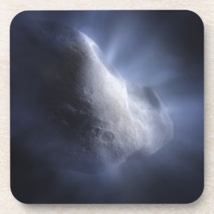 Dessous-de-verre Un Gros Plan Illustratif Du Temple De La Comète.