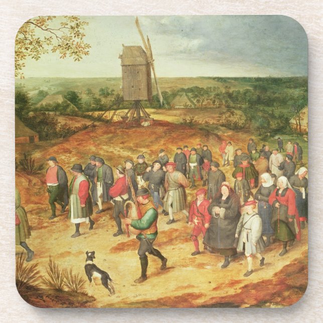 Dessous-de-verre Un mariage rural (Devant)