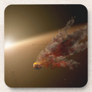 Dessous-de-verre Une Énorme Éruption Autour De L'Étoile Ngc 2547-Id