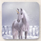 Unicorne dans la neige