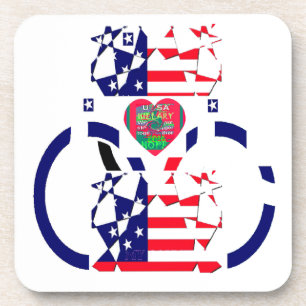 Dessous-de-verre USA Hope Beau drapeau national Extraordinaire Desi