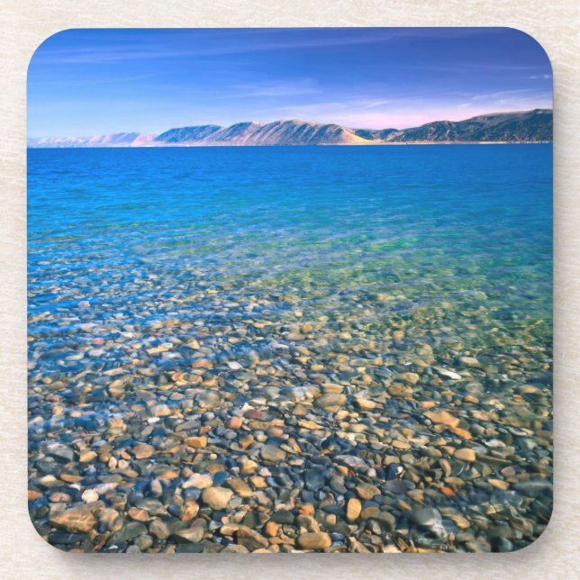 Dessous-de-verre UTAH.États-Unis Eau limpide du lac Bear (Devant)