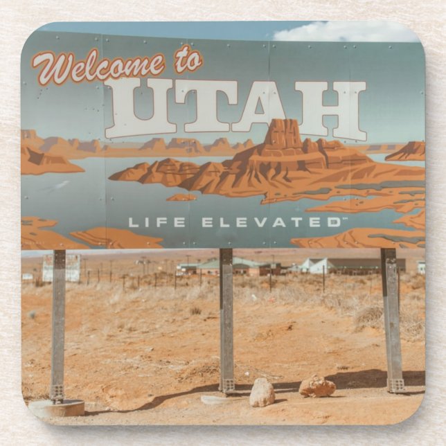 Dessous-de-verre Utah Life Eleved (Devant)