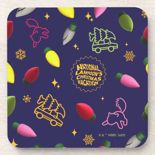 Dessous-de-verre Vacances de Noël | Motif de vacances (Devant)