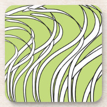 Vague sous-marine vert citron