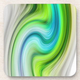 Dessous-de-verre Vagues de couleur marbre