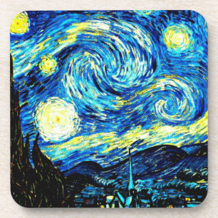 Dessous-de-verre Van Gogh - Nuit étoilée