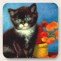 Van Gogh Tuxedo Cat