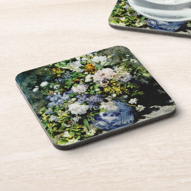 Dessous-de-verre Vase de fleurs (Côté gauche)