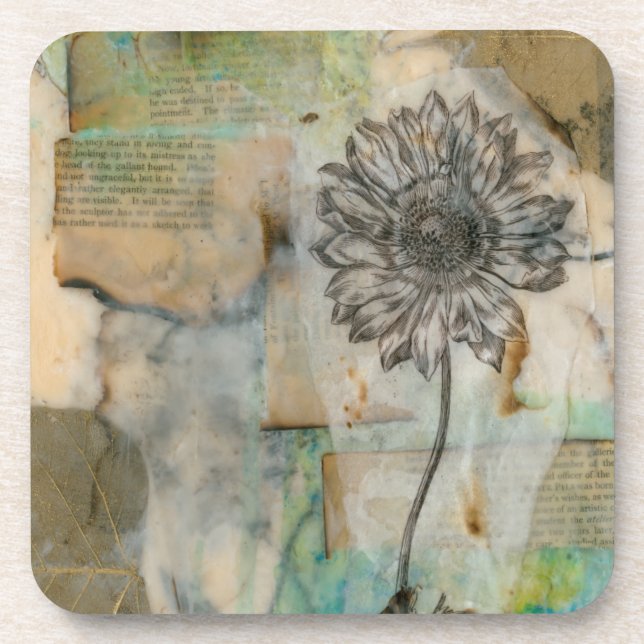 Dessous-de-verre Vellum Floral I (Devant)