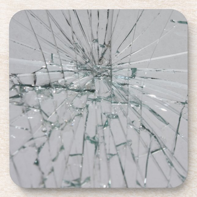 Dessous-de-verre Verre cassé (Devant)