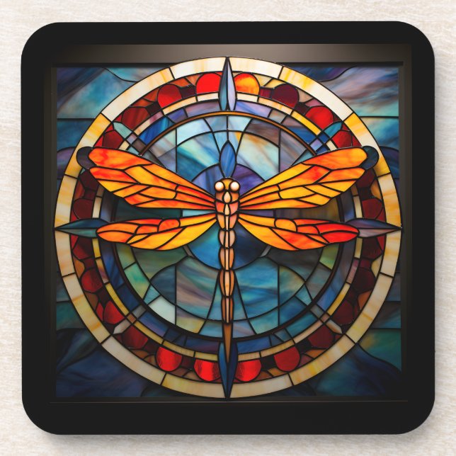 Dessous-de-verre verre de libellule (Devant)