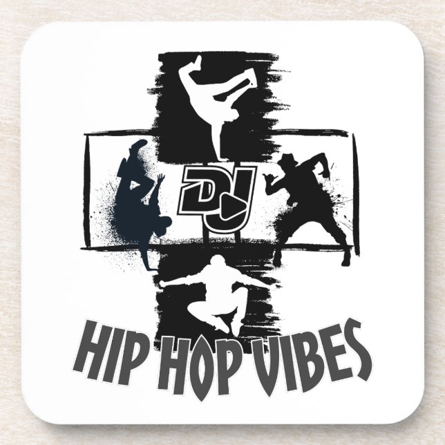 Dessous-de-verre Vibes Hip hop 2.w (Devant)