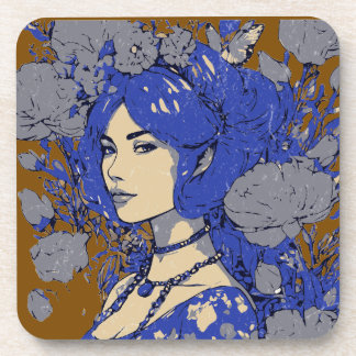 Dessous-de-verre Vieux monde vintage