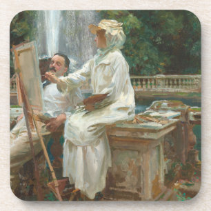 Dessous-de-verre Villa Torlonia à Frascati, Italie par Sargent