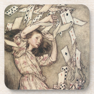Dessous-de-verre Vintage Alices Adventures in Wonderland par Rackha