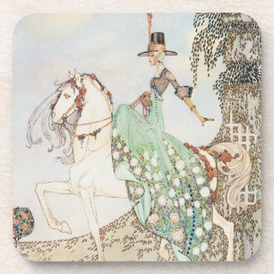 Dessous-de-verre Vintage Conte de Fée, Princesse Minette, Kay Niels