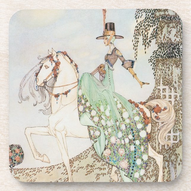 Dessous-de-verre Vintage Fairy Tale, Princesse Minette, Kay Nielsen (Devant)