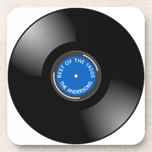 Dessous-de-verre Vinyl Record Album Design Beverage Coaster