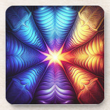 Violet bleu jaune Lyapunov Fractal