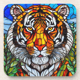 Dessous-de-verre Vitraux de tigre