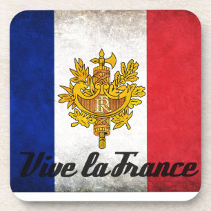 Dessous-de-verre Vive la France