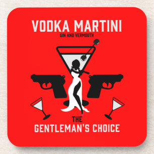 Dessous-de-verre Vodka Martini Drink Gift
