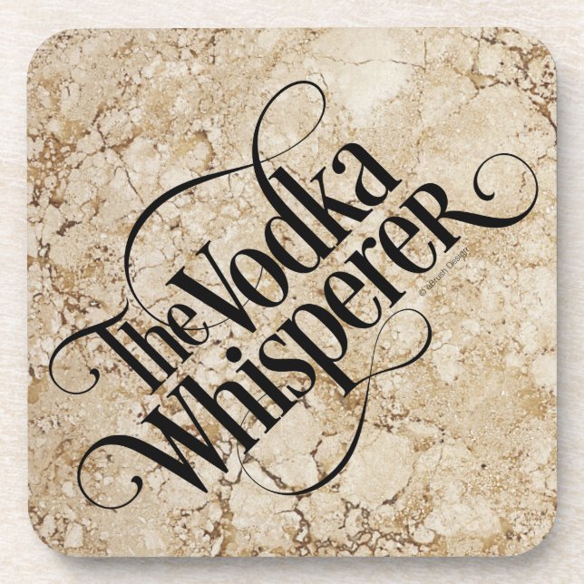 Dessous-de-verre Vodka Whisperer (Devant)