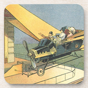 Dessous-de-verre Voitures cabriolet Steampunk de science-fiction vi