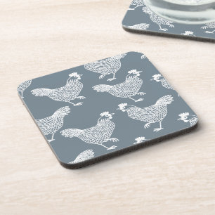 Dessous-de-verre Volailles Poules Poulets