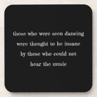 Votre Citation Personnalisée Coche Throw Noir Pill