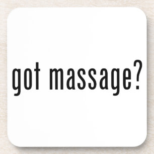 Dessous-de-verre Vous avez reçu un massage ?