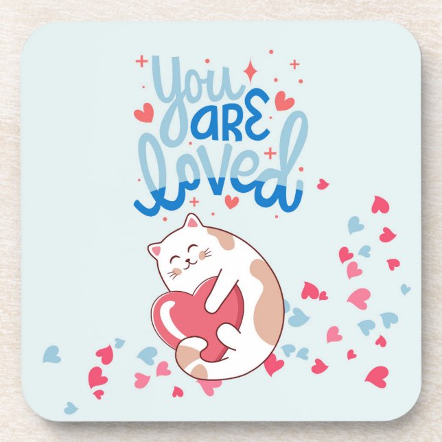 Dessous-de-verre Vous Êtes Des Chats Amoureux (Devant)