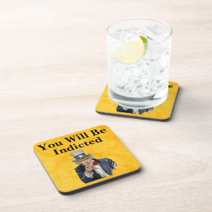 Dessous-de-verre Vous Serez Indiqué Beverage Coaster