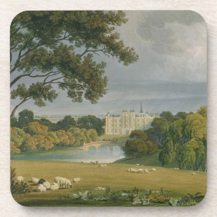 Dessous-de-verre Vue de la Chambre de Burghley, siège du marquis