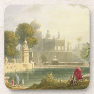 Dessous-de-verre Vue de Sassoor dans Deccan, du volume II de '