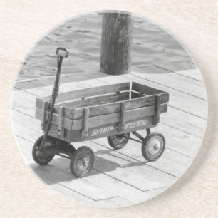 Dessous de verre Wagon vintage